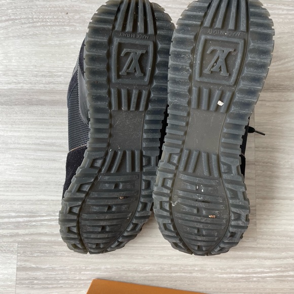 Authentic Louis Vuitton Runaway Leather Sneakers - Picture 7 of 12